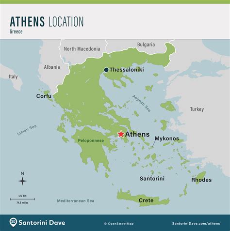 Maps of Athens