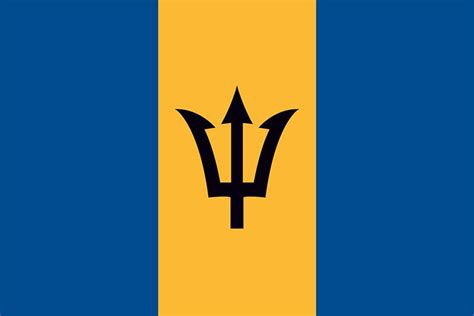 Flag of Barbados | Meaning, Colors & History | Britannica