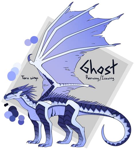 Ghost the Rainwing/Icewing [Reference Sheet] by Lamp-P0st on DeviantArt ...