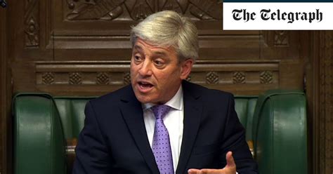 John Bercow, speaker in a corner