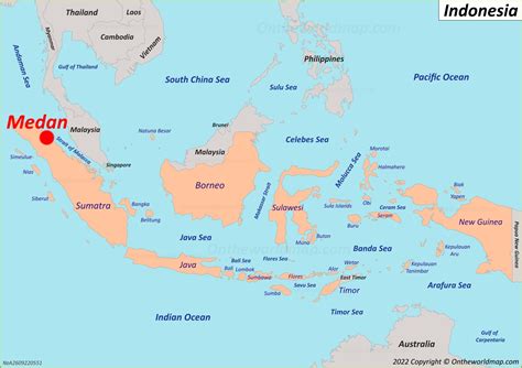 Medan Map | Indonesia | Detailed Maps of Medan