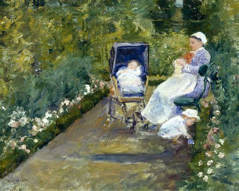 Children in a Garden: Mary Cassatt