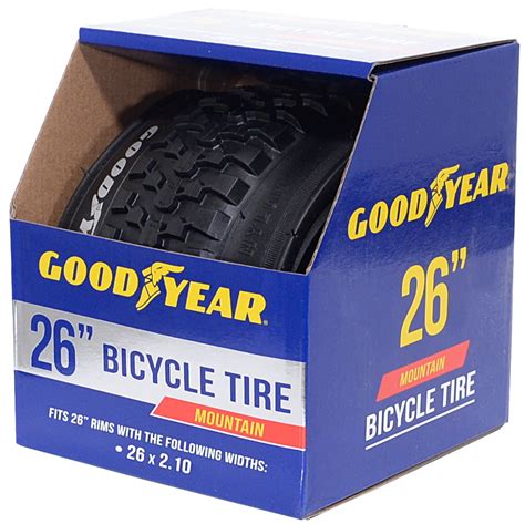 Goodyear Tires 26" x 2.1" Folding Mountain Bike Tire, Black - Walmart.com