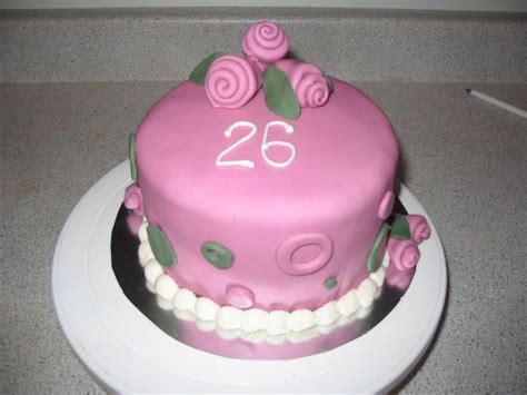 26Th Birthday Cake - CakeCentral.com