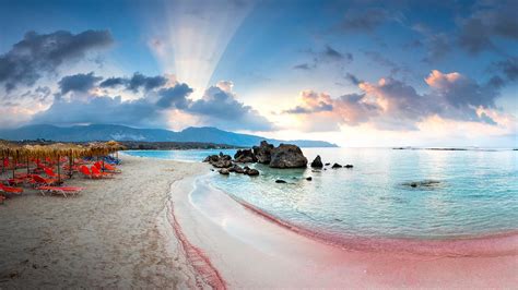 Pink Sand Beach On Elafonisi Island Sw Corner Of Crete | Hot Sex Picture