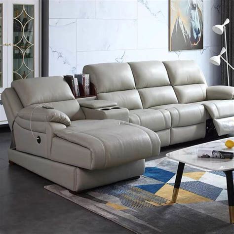 Recliner Sofa With Chaise Lounge | Baci Living Room