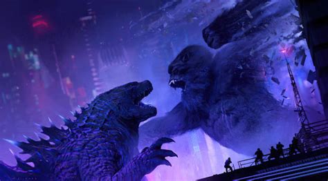 Godzilla Vs Kong New Fanart Wallpaper Hd Movies 4k Wallpapers Images ...