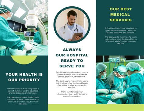 11 Beautiful Medical Brochure Templates & Examples