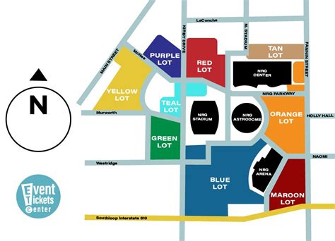 NRG Stadium Parking Map | Nrg stadium, Nrg stadium houston, Stadium