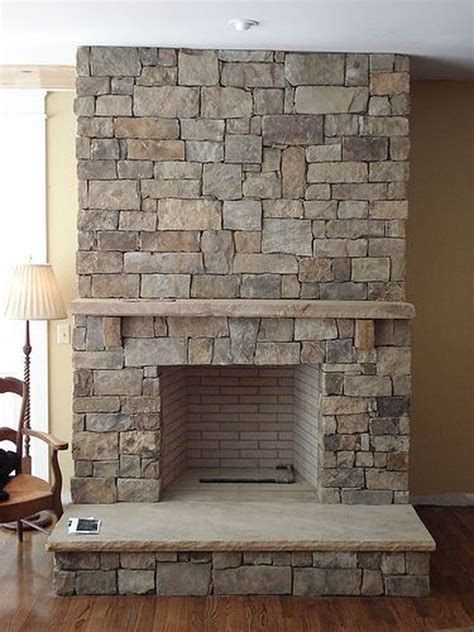 Stone Fireplace - Outdoor Stone Fireplace for Your Backyard Setting ...