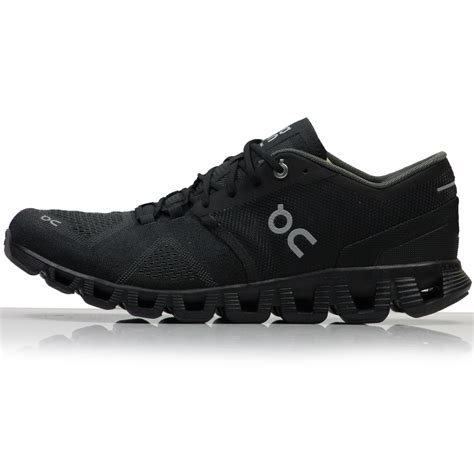 ON Cloud X Men's Running Shoe - Black/Asphalt | The Running Outlet