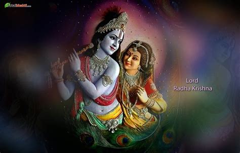 Lord Krishna and Radha Wallpapers - WallpaperSafari