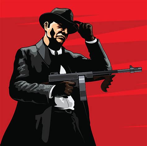 Best Gangster Illustrations, Royalty-Free Vector Graphics & Clip Art ...