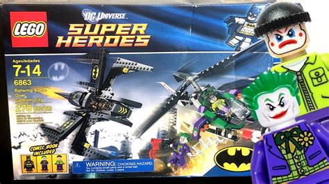 LEGO Batwing Battle Over Gotham City Set 6863 Review (2012 Set) - YouTube