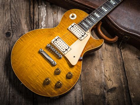 Gary Richrath's 1959 Gibson Les Paul is a raw, rock-oriented Burst