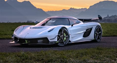 Koenigsegg Jesko Looks Like A Spaceship Posing In Switzerland | Carscoops