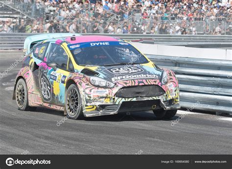 Ford Fiesta ST M-Sport driven by #14 Austin Dyne – Stock Editorial ...