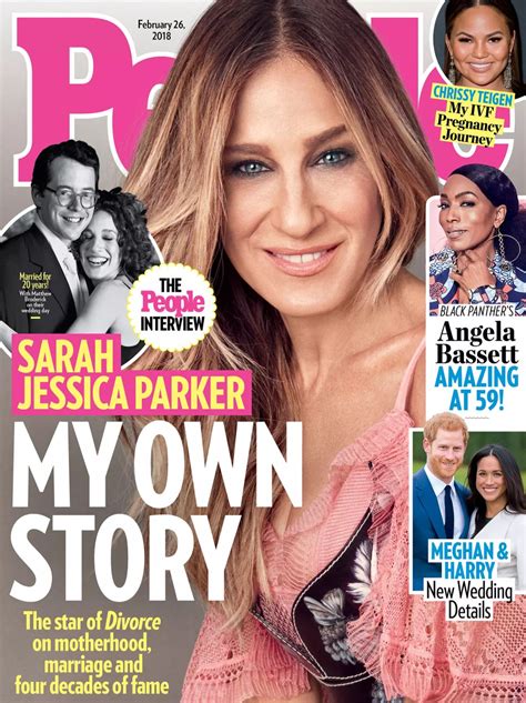 Sarah Jessica Parker covers PEOPLE Magazine