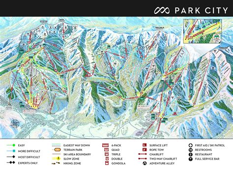 Park City Piste Maps