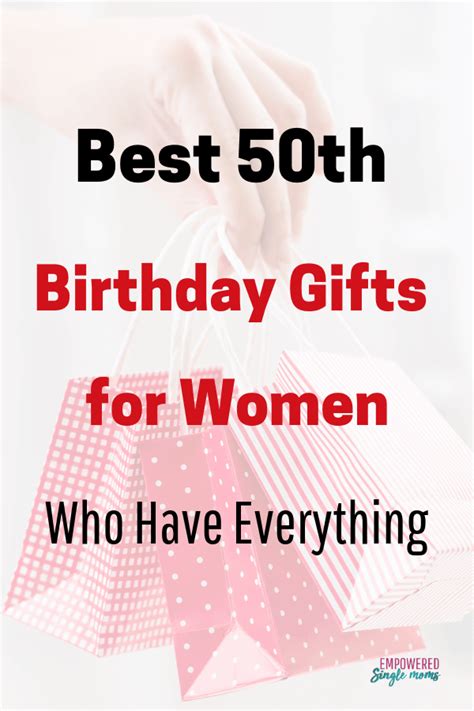 Best 50th Birthday Gifts for Women Who Have Everything - Empowered ...