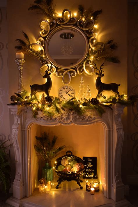 Christmas Fireplace Decoration Ideas and Inspiration - Caradise