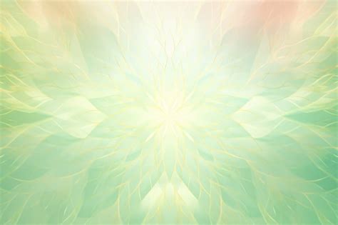 Premium AI Image | Abstract light green diffuse floral background