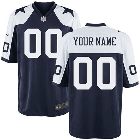 Nike Men's Dallas Cowboys Customized Throwback Game Jersey