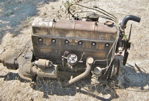 1950 CHEVY STYLELINE ORIGINAL 216 ENGINE & MANUAL TRANSMISSION | The H ...