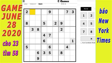 Nytimes sudoku - boomermokasin