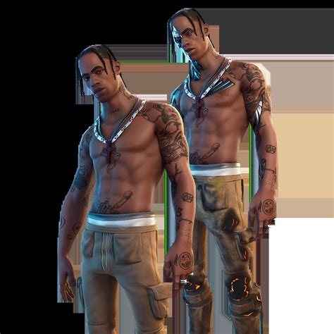 Fortnite Travis Scott Skin - Character, PNG, Images - Pro Game Guides