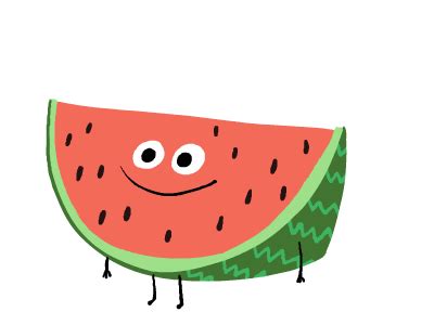 Shocked Watermelon GIF | GIFDB.com