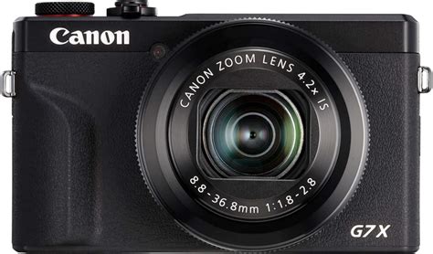 Canon PowerShot G7 X Mark III 20.1-Megapixel Digital Camera Black ...