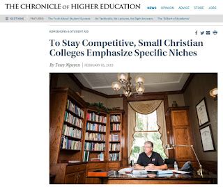 Small College Garden: Article Focuses on Small Church-Related Colleges