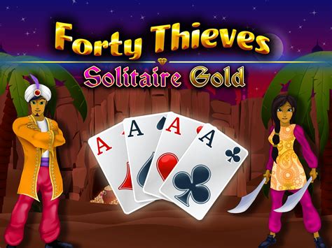 Forty Thieves Solitaire Gold – Glowing Eye Games