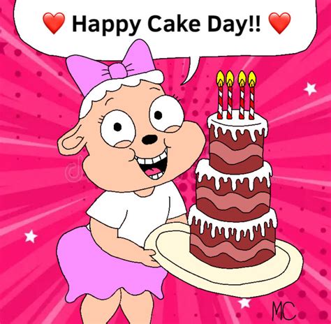 Cake Day for Sally! by BoingTM on DeviantArt