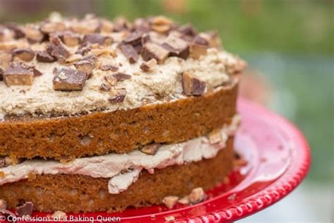 Coffee Heath Bar Crunch Cake - Confessions of a Baking Queen