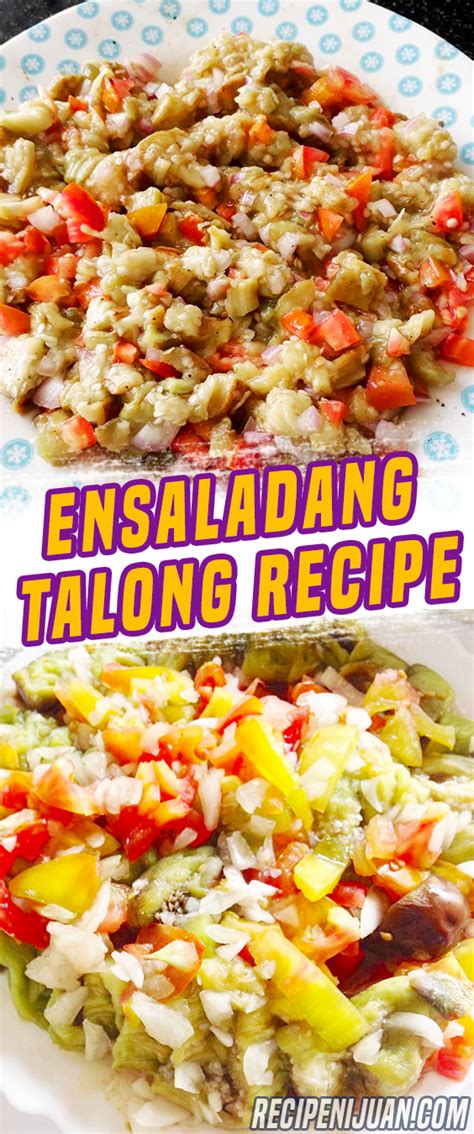 How to cook an easy Ensaladang Talong: Perfect Eggplant Salad Recipe ...