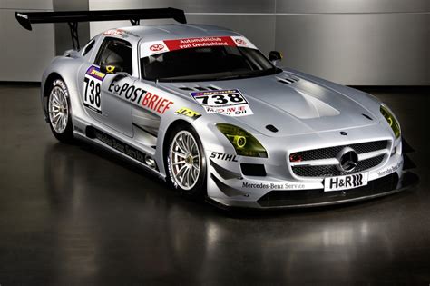 2011 Mercedes SLS AMG GT3 Makes Track Debut - autoevolution