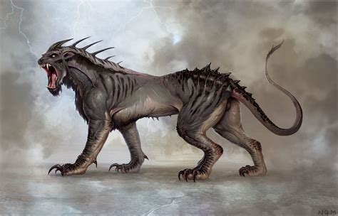 Cat Creature by Young Hwan Lee : r/ImaginaryBeasts