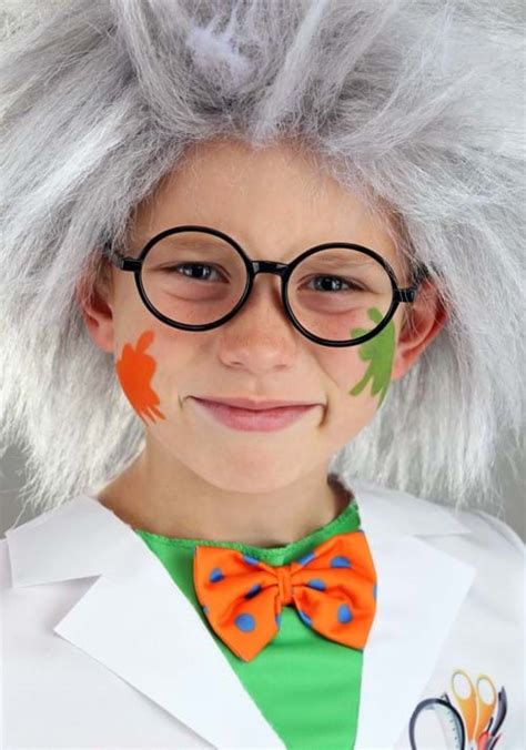 Raving Mad Scientist Kid's Costume