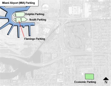 Miami Airport Parking | MIA Airport Long Term Parking Rates & Map