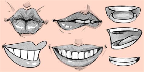 How To Draw A Mouth