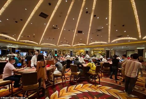 Inside reopened Las Vegas, with blackjack tables with plastic shields ...