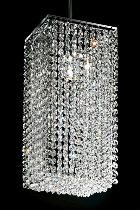 Square-section designer crystal chandelier | Masiero | Murano and ...