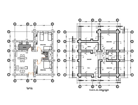 House Foundation Plan