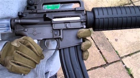 Airsoft Gun M4A1 Full Automatic Review With Shooting Test - YouTube