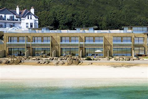 Carbis Bay Deluxe Beach Lodge (sleeps 8) - Sea View | Hot Tub | St Ives