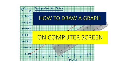 HOW TO DRAW A GRAPH ON THE COMPUTER SCREEN - YouTube