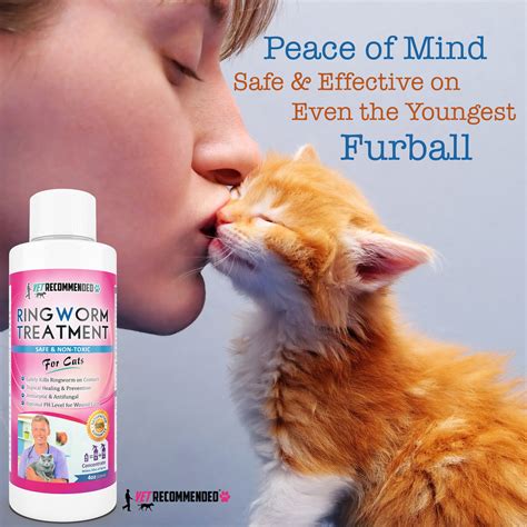 Ringworm Treatment for Cats - 4oz Concentrate Makes Two 16oz Bottles ...