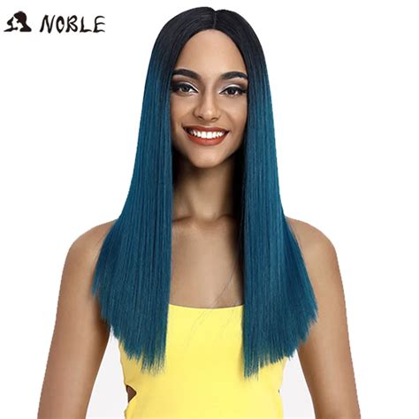 Aliexpress.com : Buy Noble Synthetic Hair Lace Front Wig 20 Inch long ...